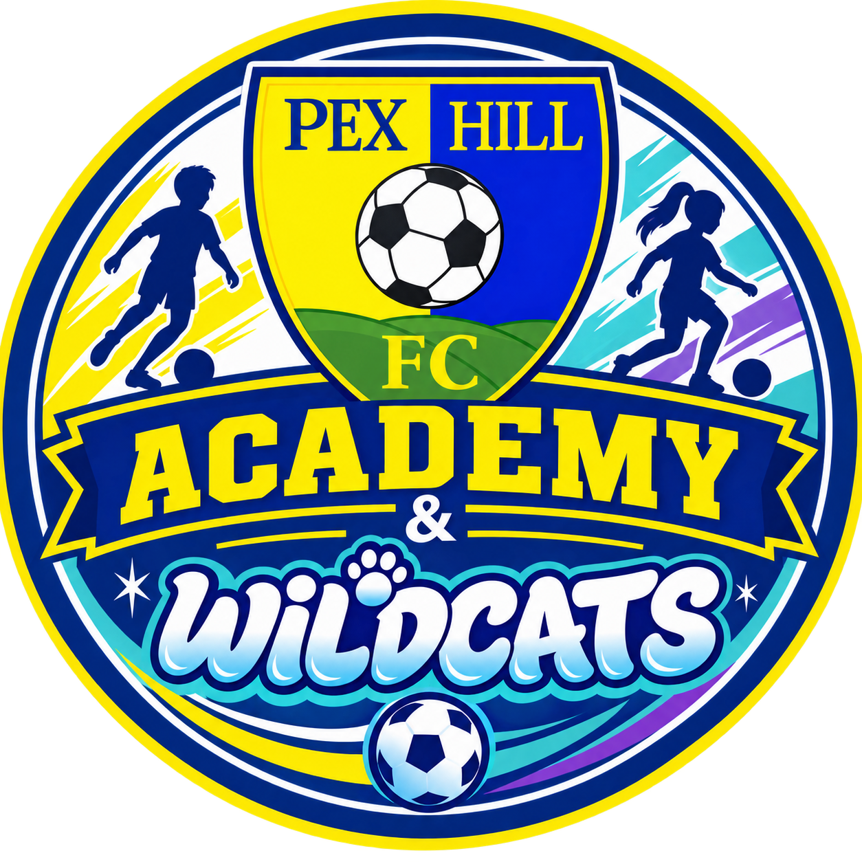 Pex Hill Academy & Wildcats logo