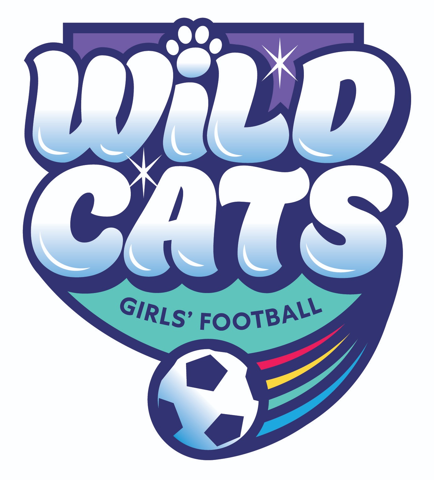 Wildcats girls' football logo